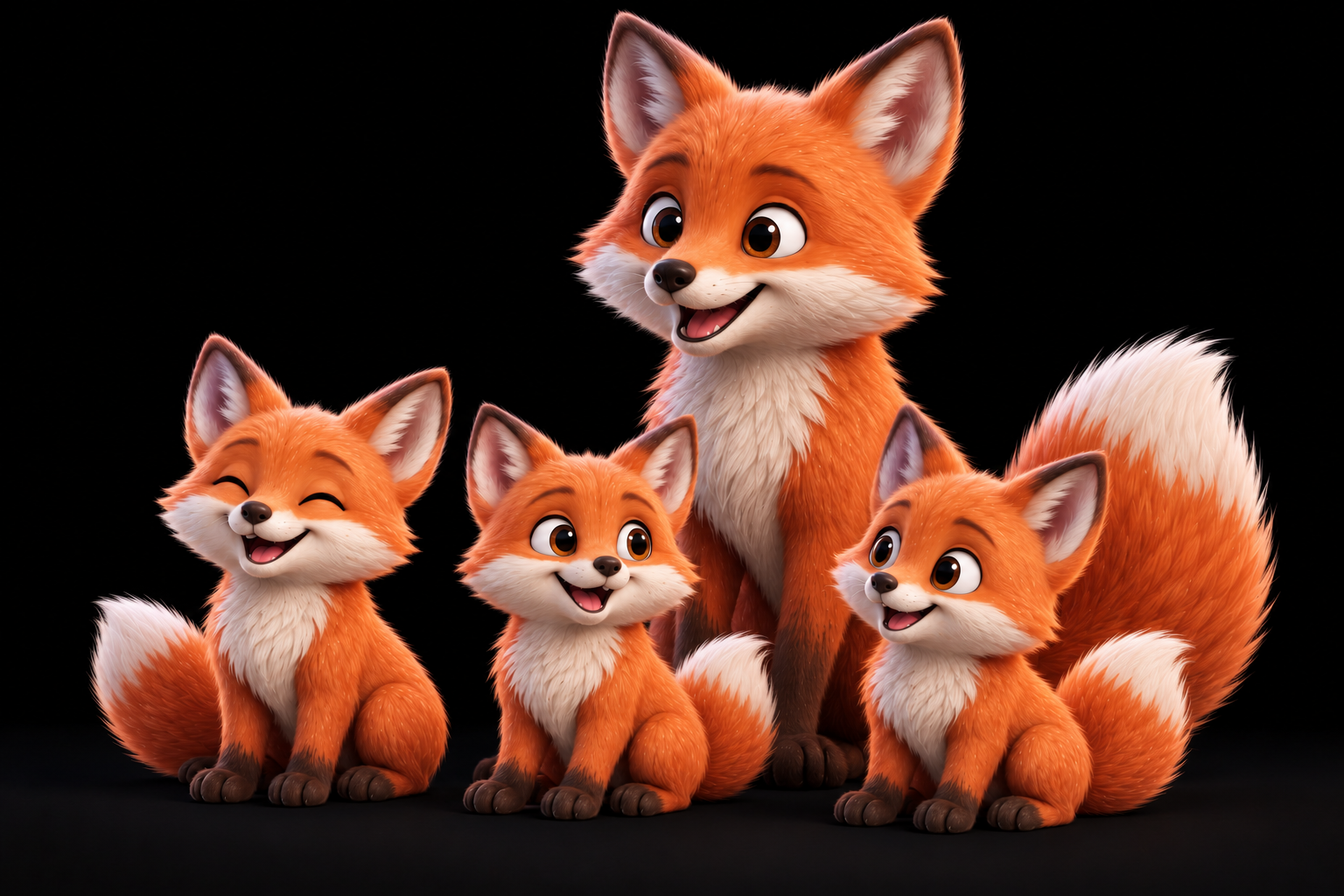 Flixt’s mother and three little brothers